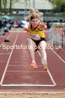 Long jump, 2021 NECAA Middlesbrough Open Meting, Sunday, May 9th. Photo: David T. Hewitson/Sports for All Pics